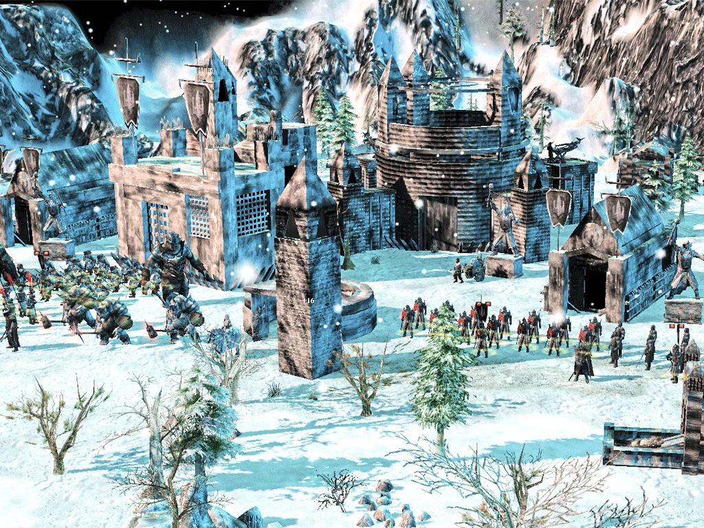 The Last Hope of the Third Age mod - обновленный Ангмар (постройки)