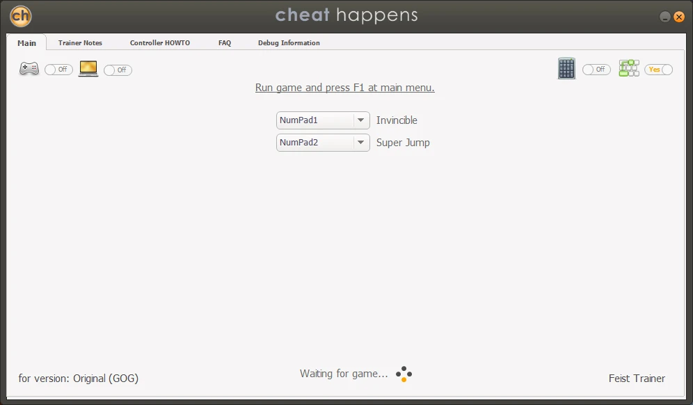 FEIST: Трейнер/Trainer (+2) [GOG] {0x90}
