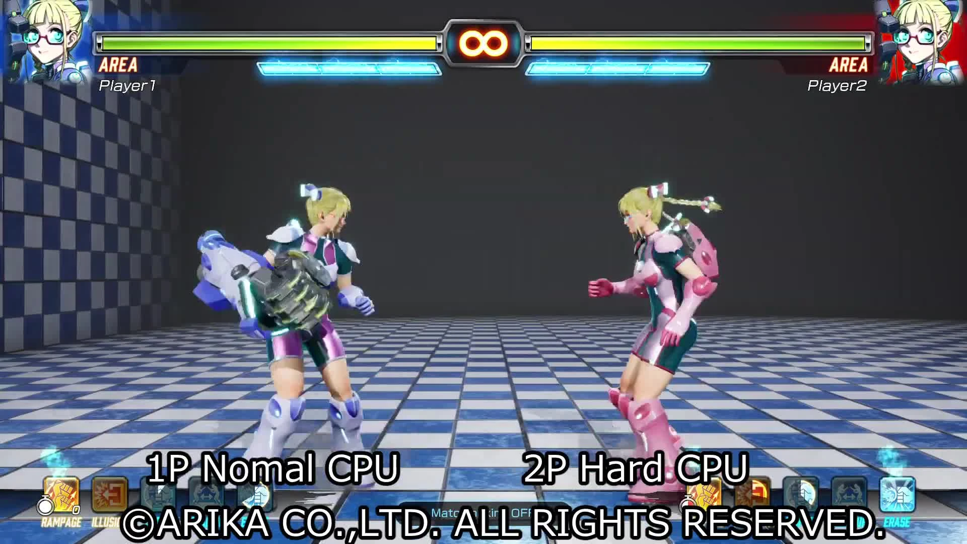 Геймплей за нового персонажа в Fighting EX Layer