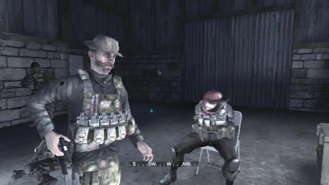 [Modern Warfare 1 на Nintendo Wii] Божественный ломанный русский и собаки!