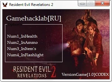 Resident Evil: Revelations 2 — Episode 1: Трейнер/Trainer (+4) [1.0] {LIRW / GHL}