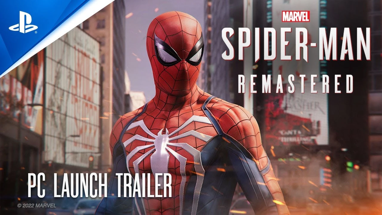 Релизный трейлер ПК-версии Marvel's Spider-Man Remstered