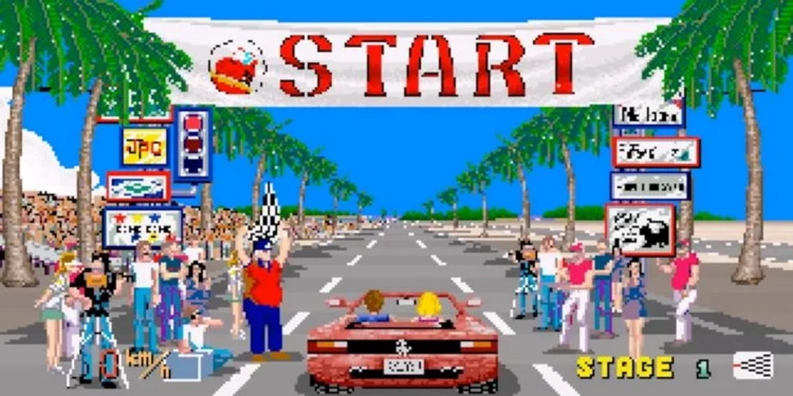 Раннее тестирование Out Run спасло игру от случайной шутки про пердеж