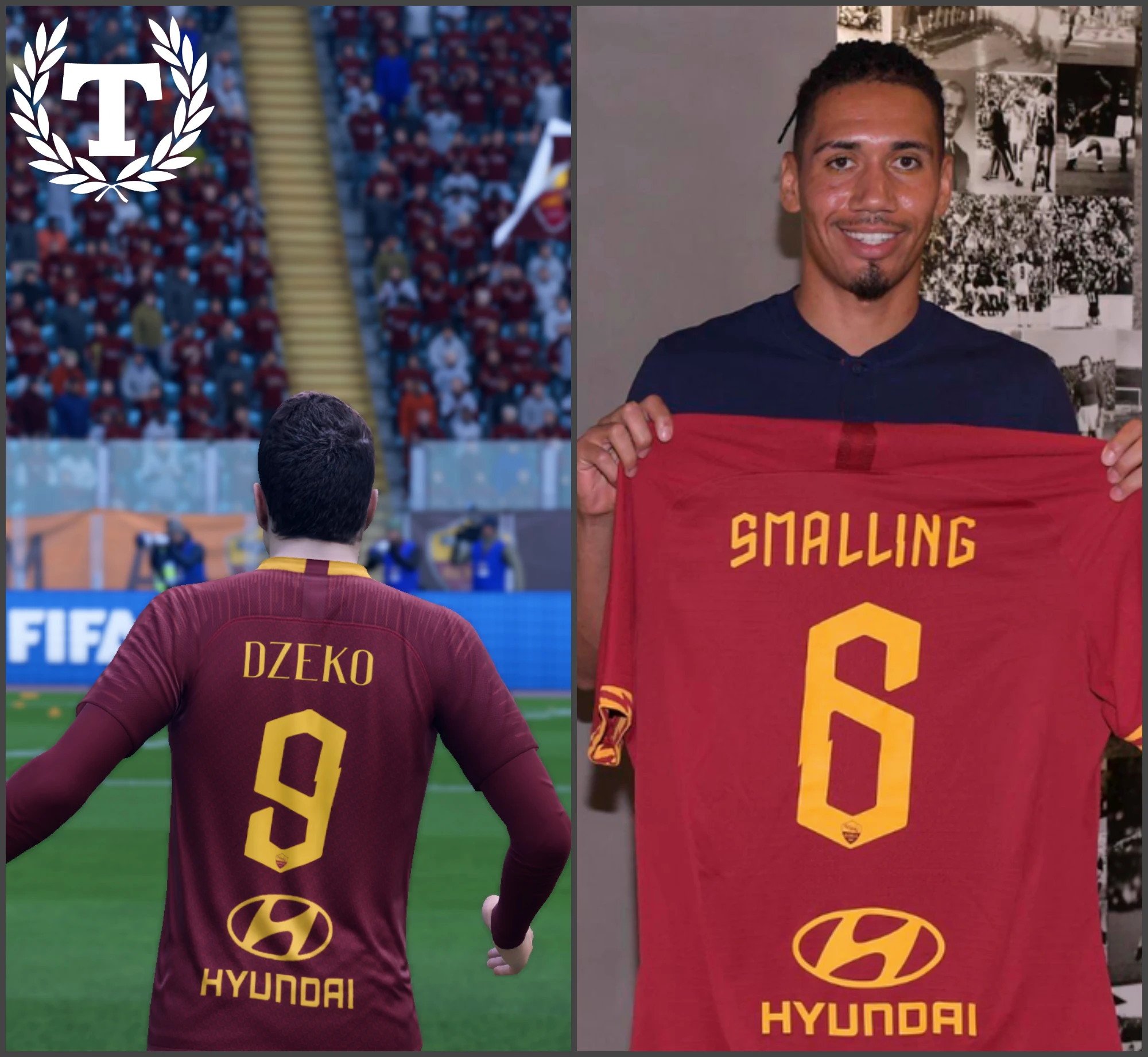FIFA 19 "AS Roma New Numbers 19/20"