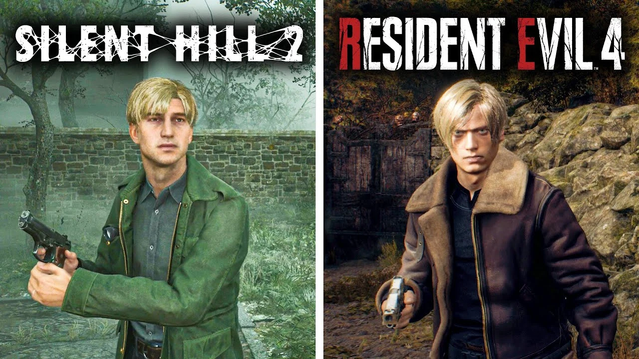 Сравнение физики и деталей в ремейках Silent Hill 2 и Resident Evil 4