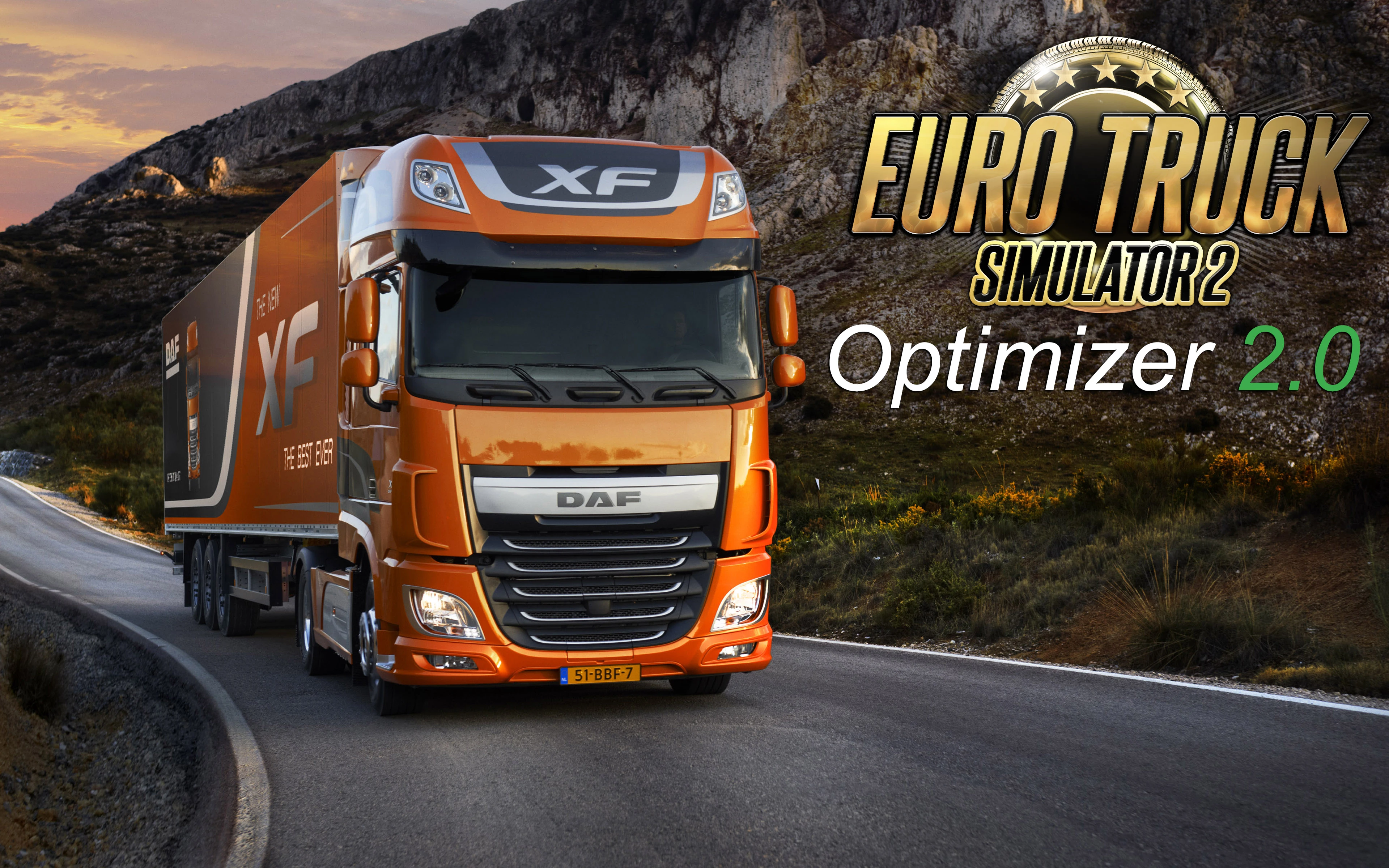 Euro Truck Simulator 2 "Optimizer 2.0 - Повышение FPS