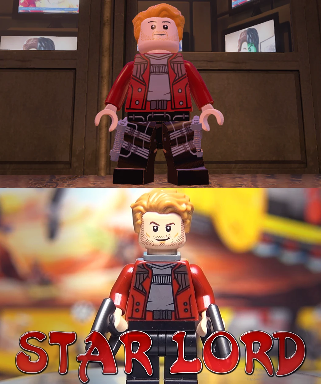 LEGO Marvel's Avengers "Star lord Guardian of the galaxy 2"