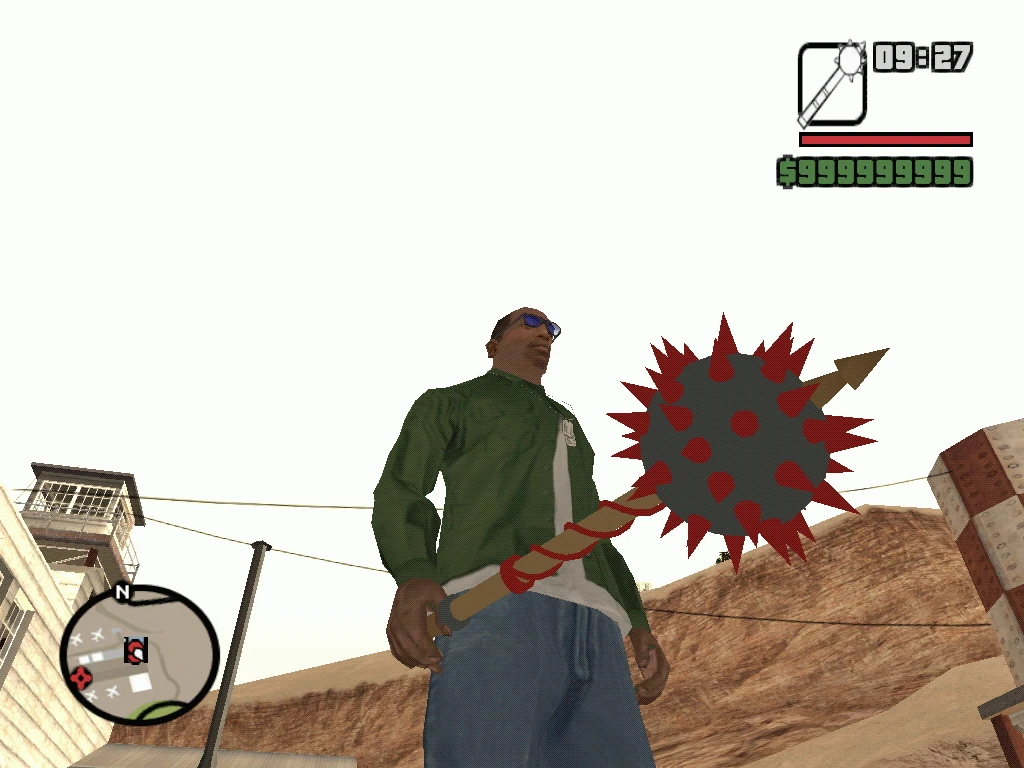 Grand Theft Auto: San Andreas "Палица Russian Mace"