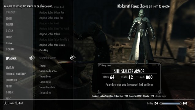 TES 5: Skyrim "Darth Revan and Starkiller"
