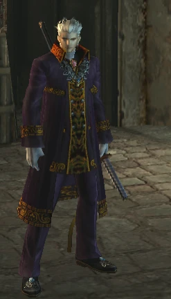 Devil May Cry 3: Dante's Awakening "Поврежденый Вергилий - нормальное лицо"