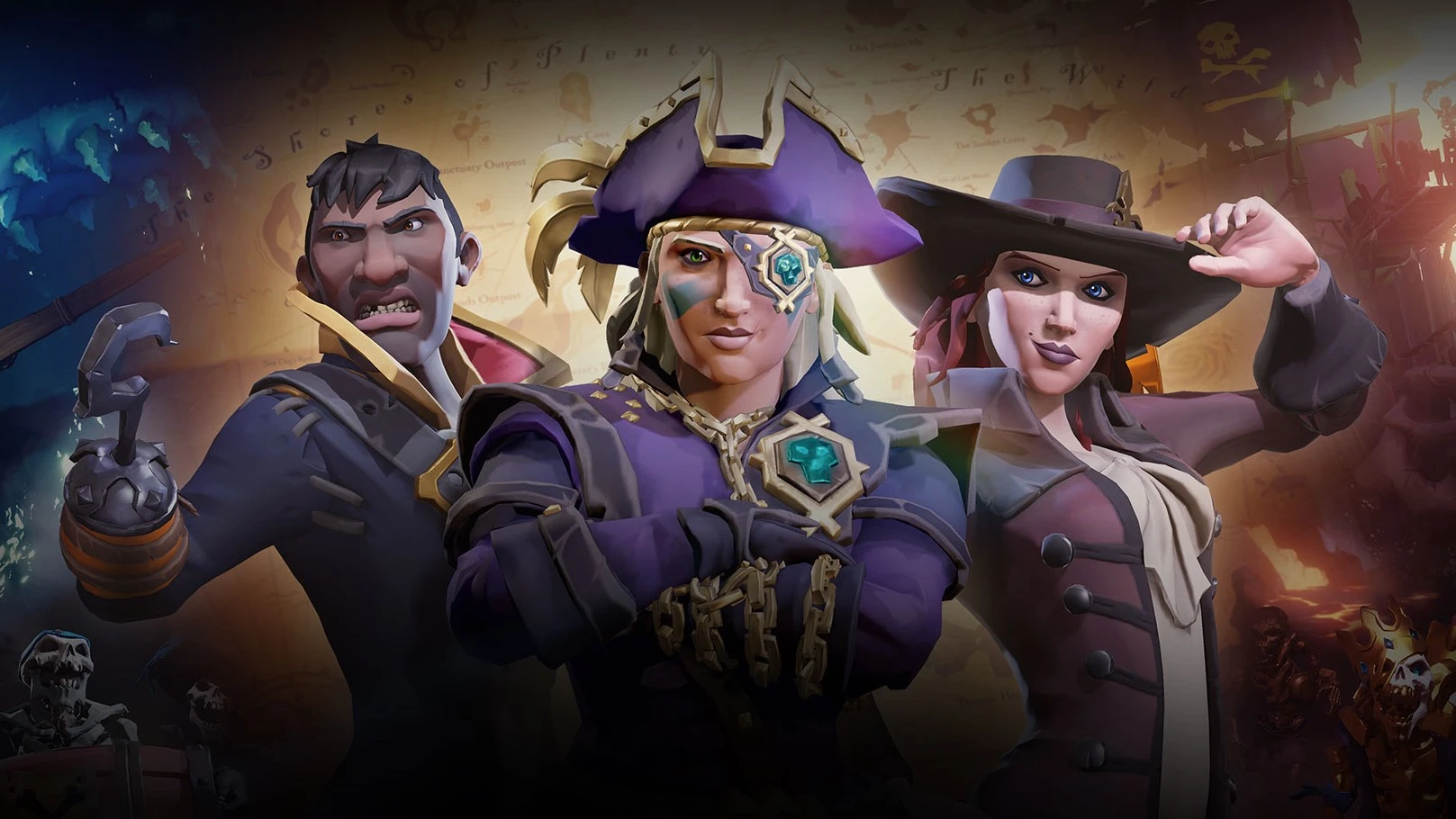 У Sea of Thieves вторая волна популярности в Steam