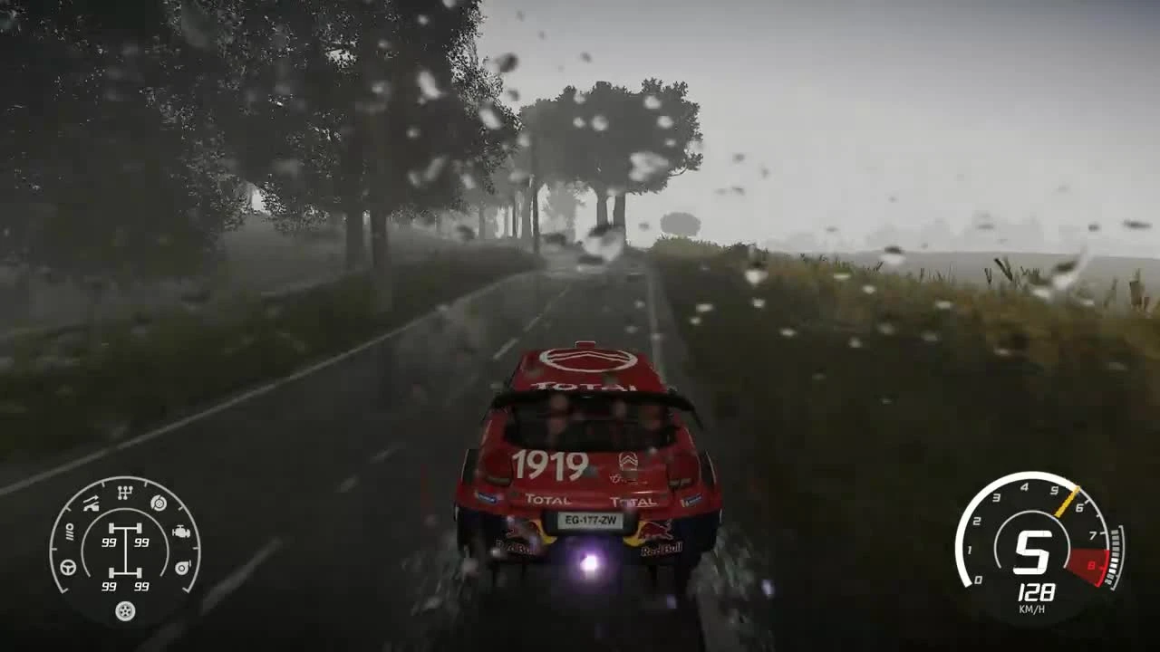 WRC 8 FIA World Rally Championship тестовый отрезок