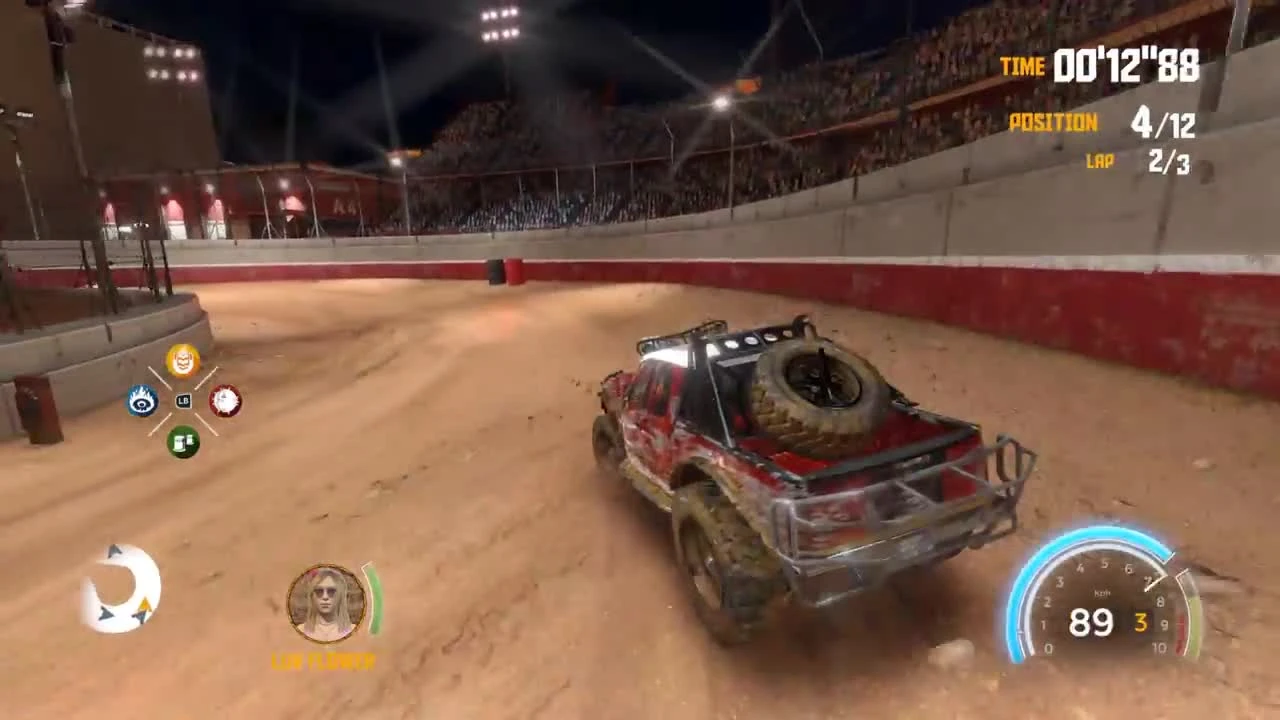 Flatout 4: Погодные эффекты Геймплей 4K [Max Settings]