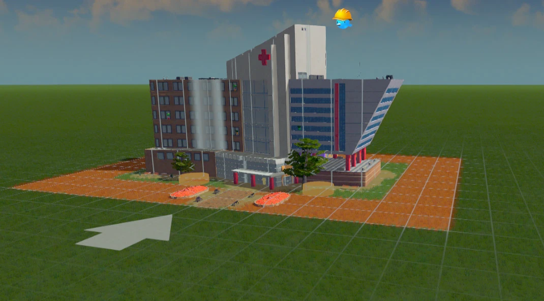 Cities: Skylines "Больница нового поколения"