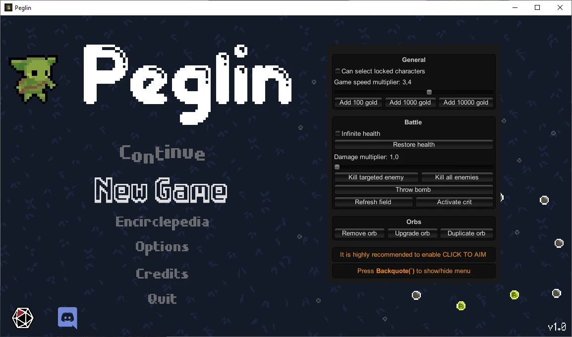 Peglin "Чит-Мод" [v1.0] {Sacracia}