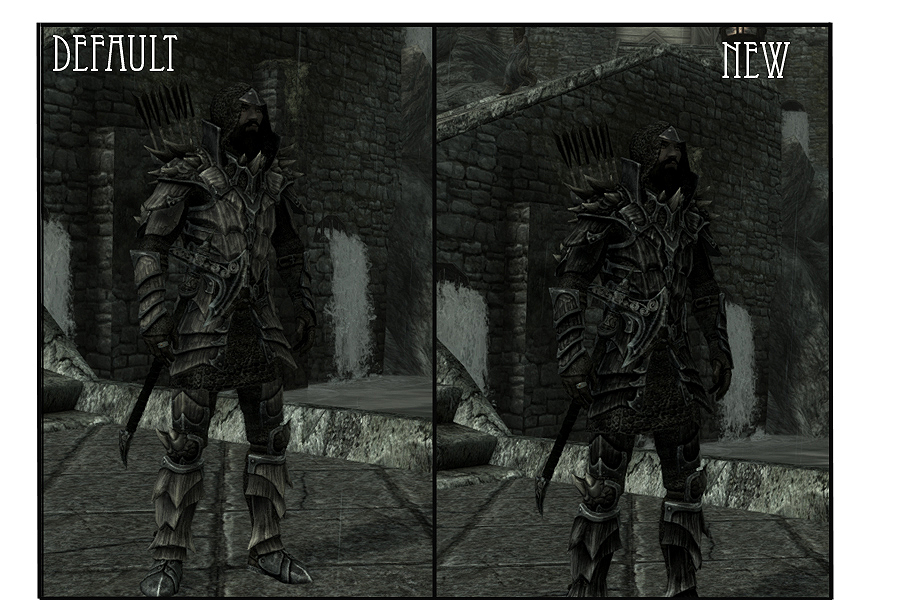 TES 5: Skyrim "Dark dragon armor"