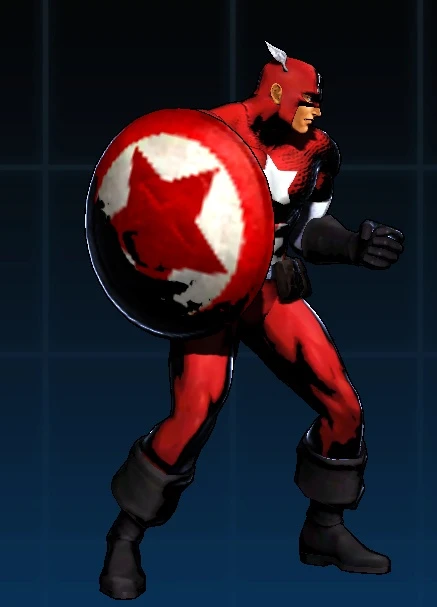 Ultimate Marvel vs. Capcom 3 "CapAmerica Red"