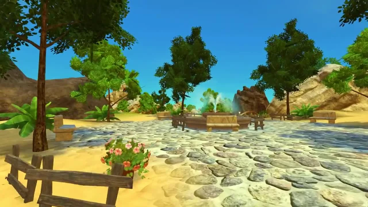 Paradise Island "Геймплей VR MMO"