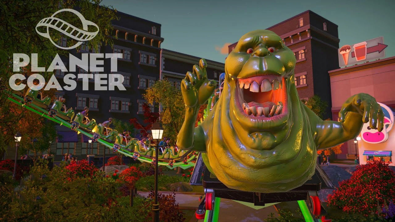 Симулятор парка развлечений Planet Coaster получит дополнение GhostBusters