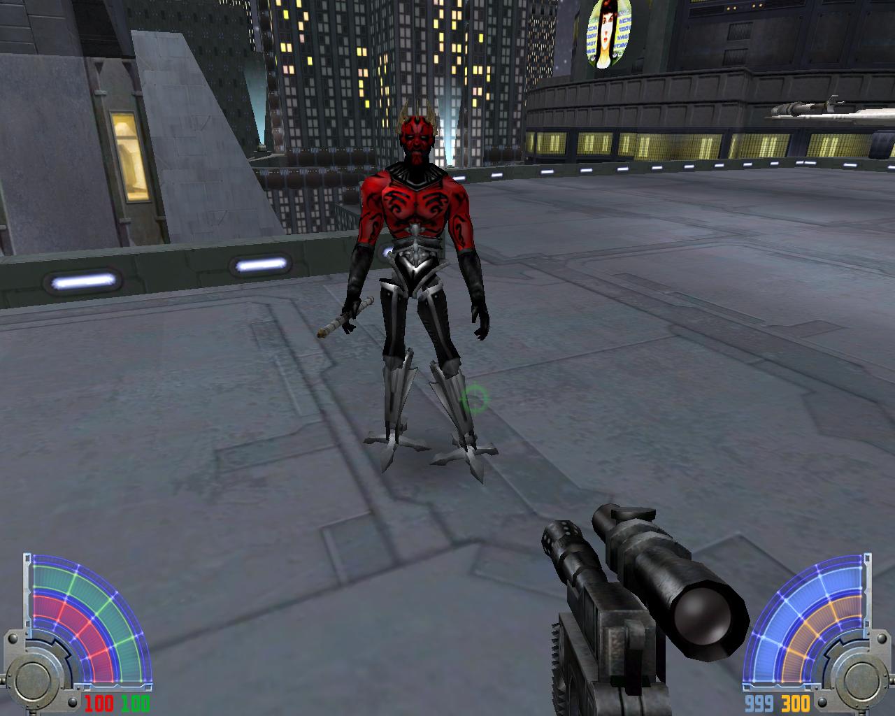 Star Wars: Jedi Knight - Jedi Academy "Модель КиберМол"