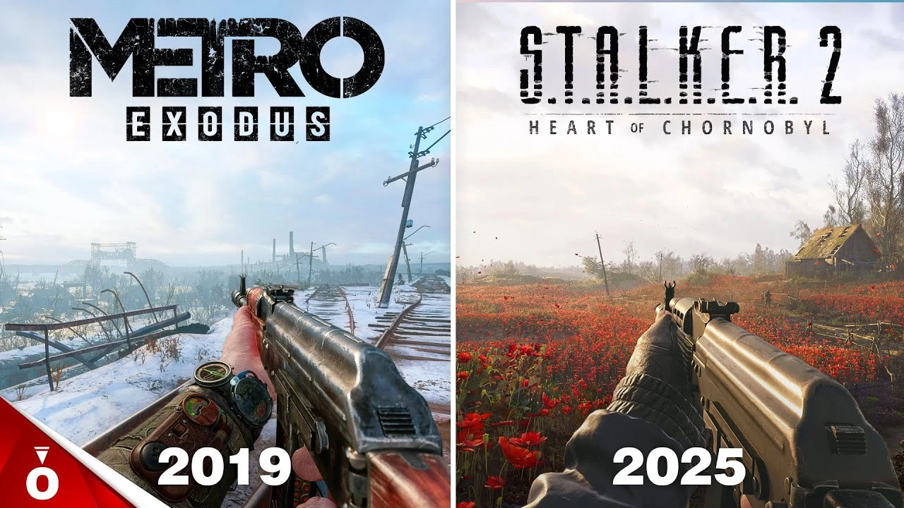 Битва мира постапокалипсиса: Детальное сравнение S.T.A.L.K.E.R. 2 и Metro Exodus