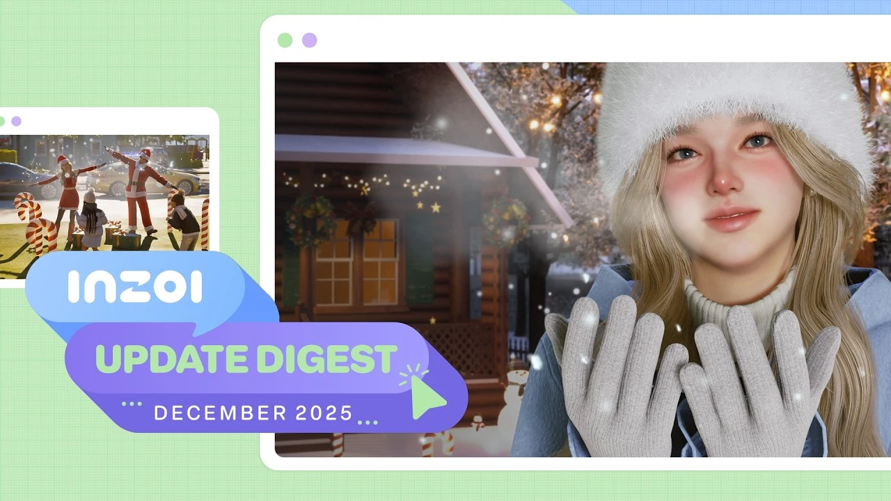 Для inZOI вышло крупное обновление 0.5.0: в игру добавили праздничный фестиваль, бизнес и преступления