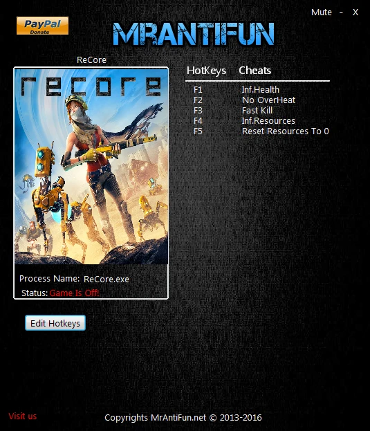 ReCore: Definitive Edition: Трейнер/Trainer (+5) [1.1.7400.2] {MrAntiFun}