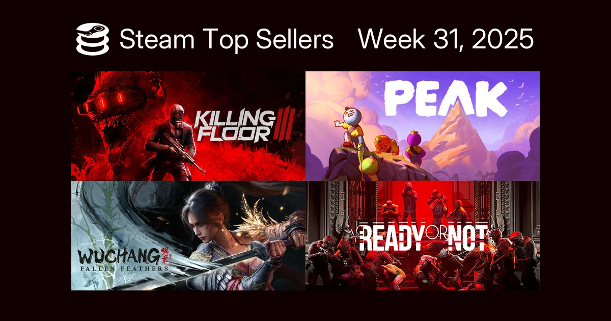 Killing Floor 3 ворвалась в лидеры чарта продаж Steam за прошлую неделю