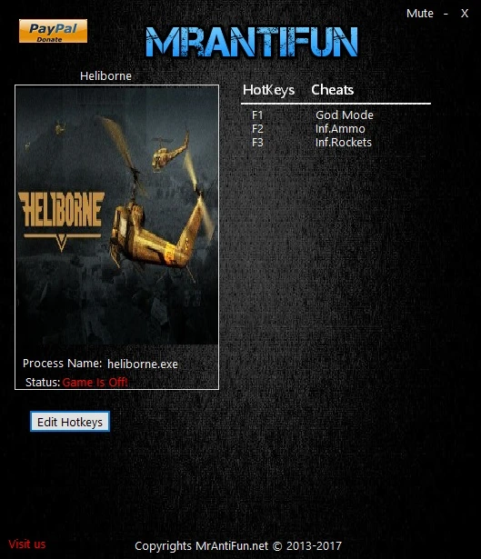 Heliborne: Трейнер/Trainer (+3) [V0.86.1: 64 Bit] {MrAntiFun}