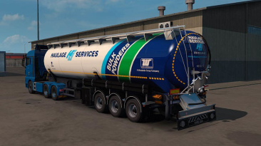 Euro Truck Simulator 2 "Пак трейлеров Feldbinder KIP v1.4.0 (1.39.x)"