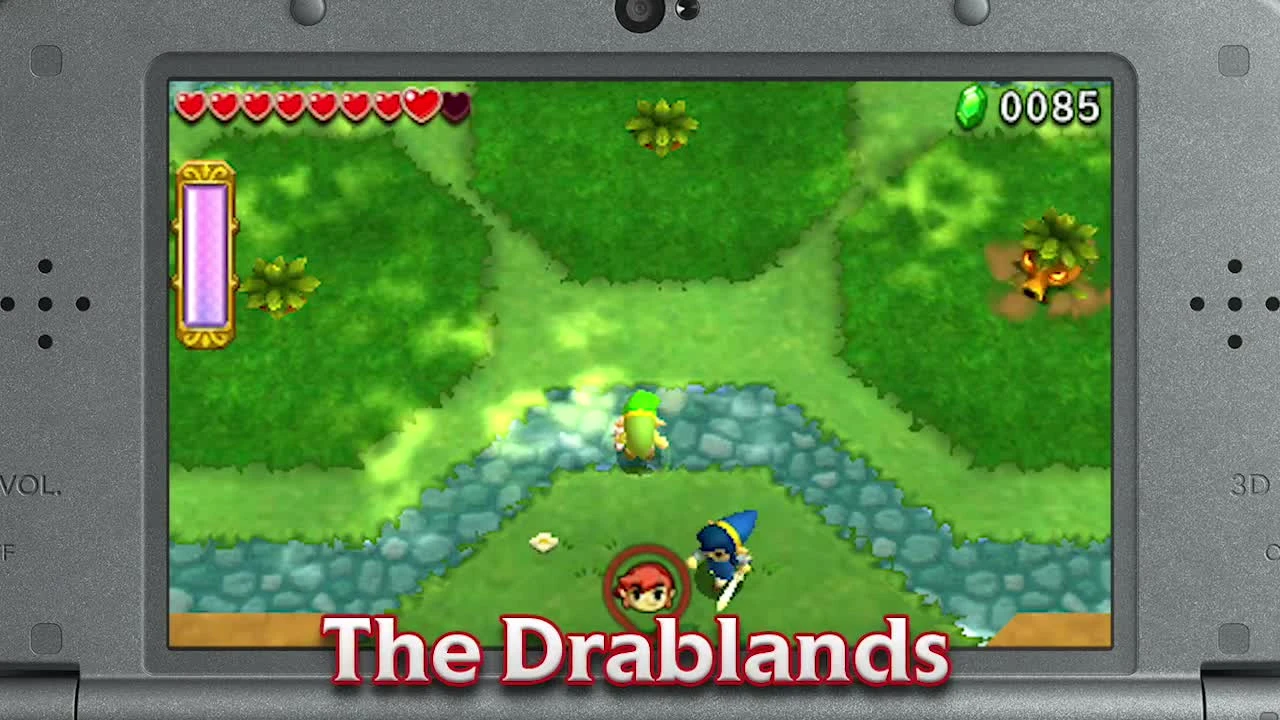 Сражение с боссом и сюжетный трейлер The Legend of Zelda: Tri Force Heroes