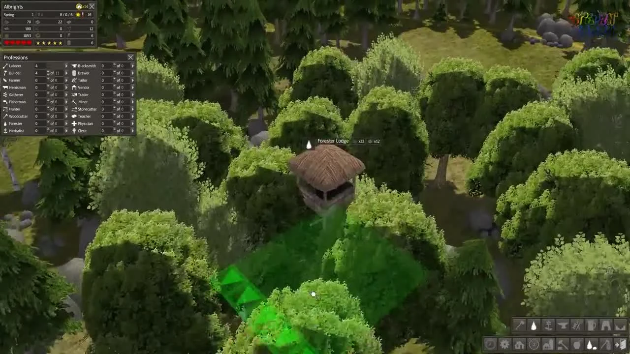 Выживание Banished ч1 - Изгнанники в лесу