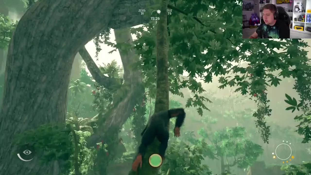 Ancestors: The Humankind Odyssey - крокодил против обезьяны