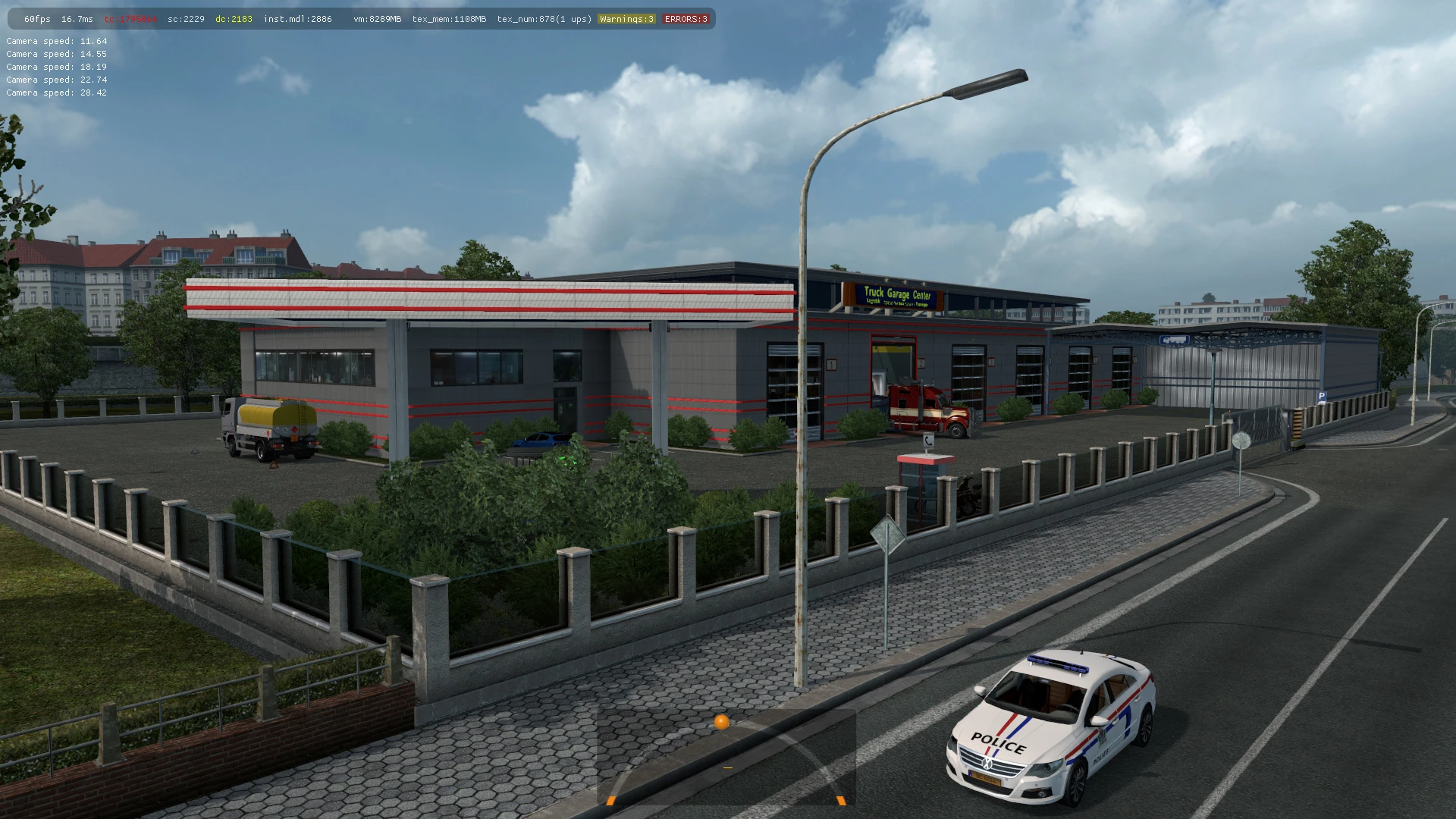 Euro Truck Simulator 2 "Новые Префабы Старый Европейский Гараж ETS2 1.35.x"