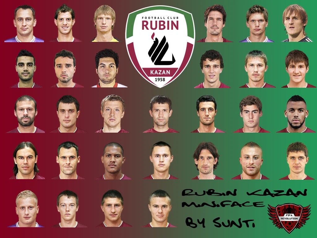 FIFA 13 "Минифейсы, баннеры, флаги Рубина by Sunti"