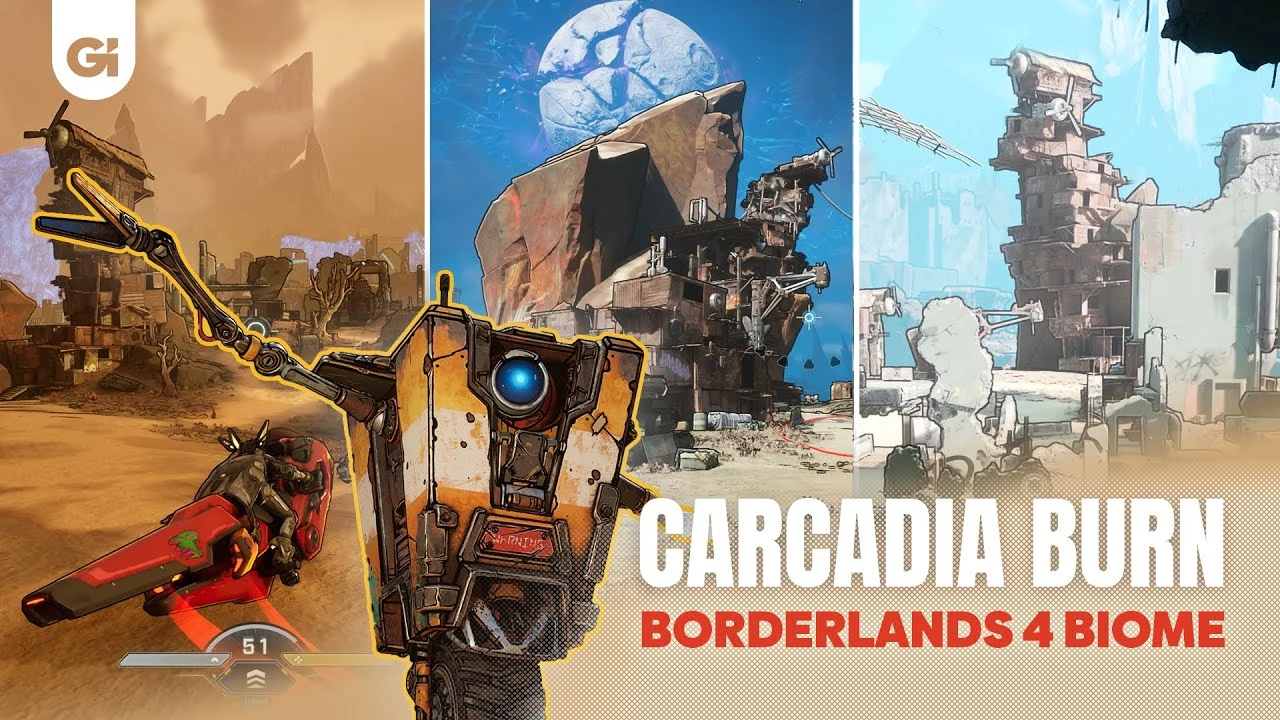 Новый геймплей Borderlands 4 демонстрирует Каркадия Бёрн, Зейна и битвы с Потрошителем