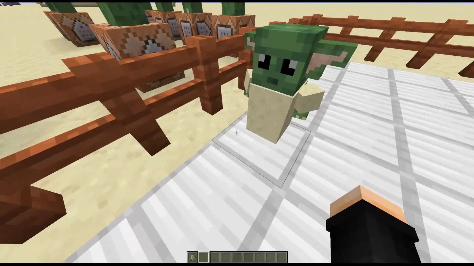 Моддер добавил в Minecraft "малыша Йоду"