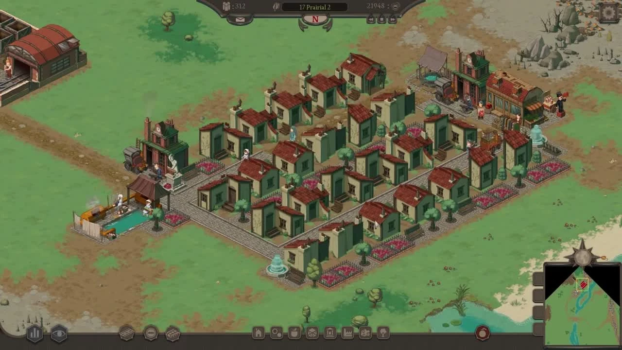 Lethis: Path of Progress "Геймплейный трейлер - Здания"