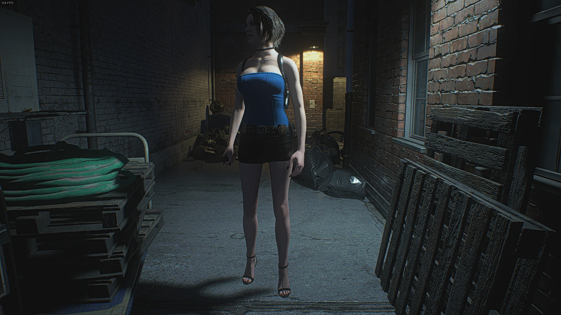 Resident Evil 3 "Классическая Джилл с высокими каблуками и большим бюстом"