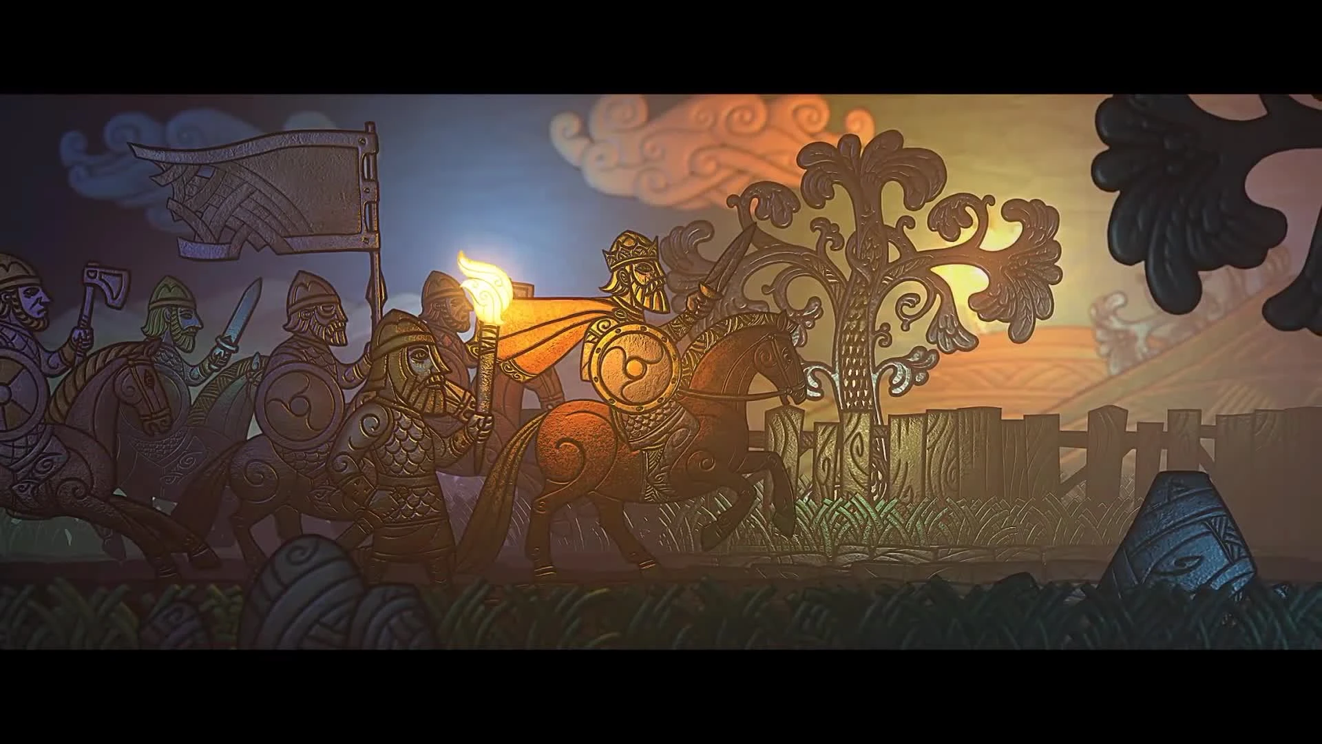 Все вступительные ролики Total War Saga THRONES OF BRITANNIA на русском