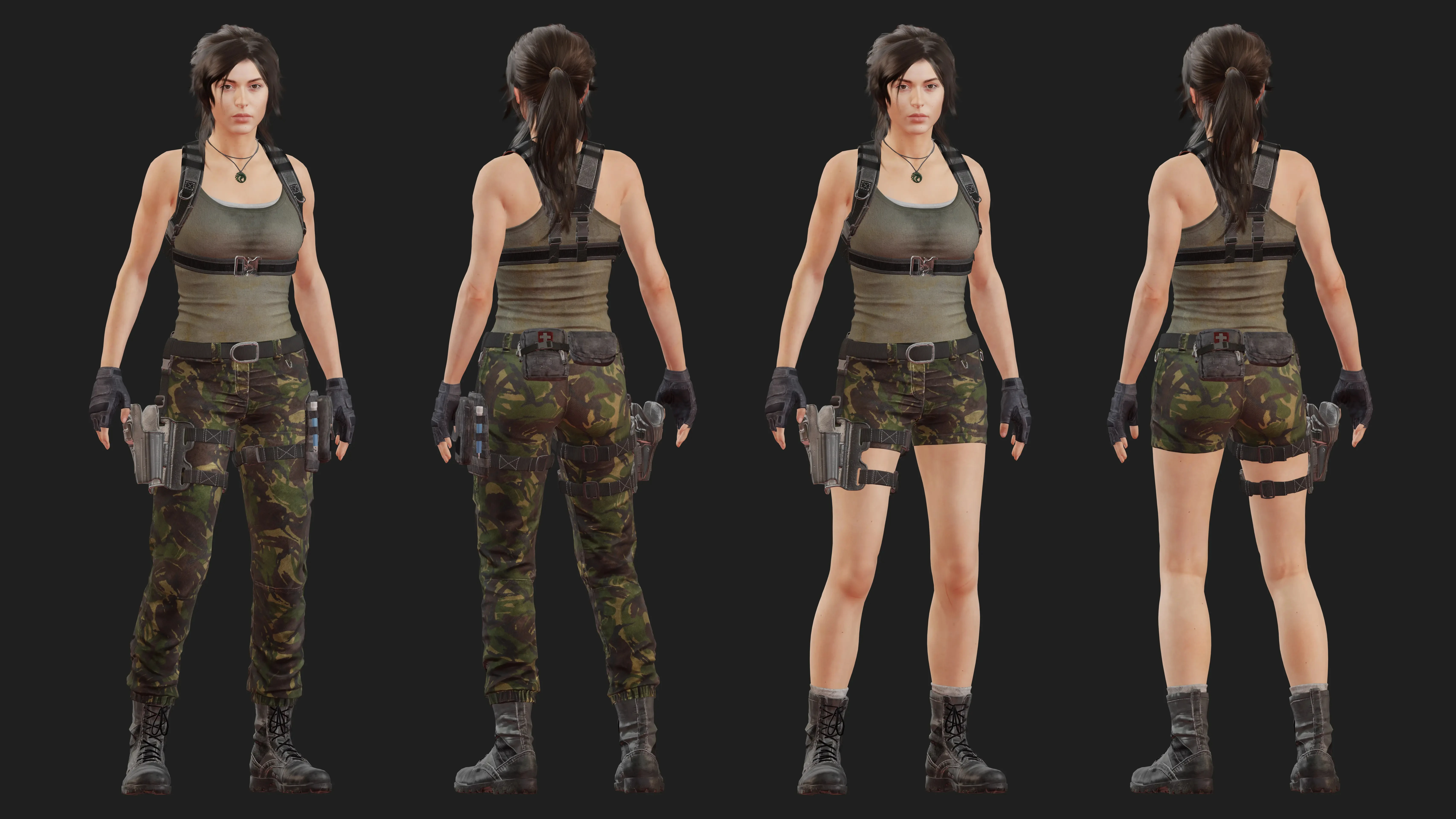 Shadow of the Tomb Raider "Боевой и исследовательский наряд для Лары Крофт"