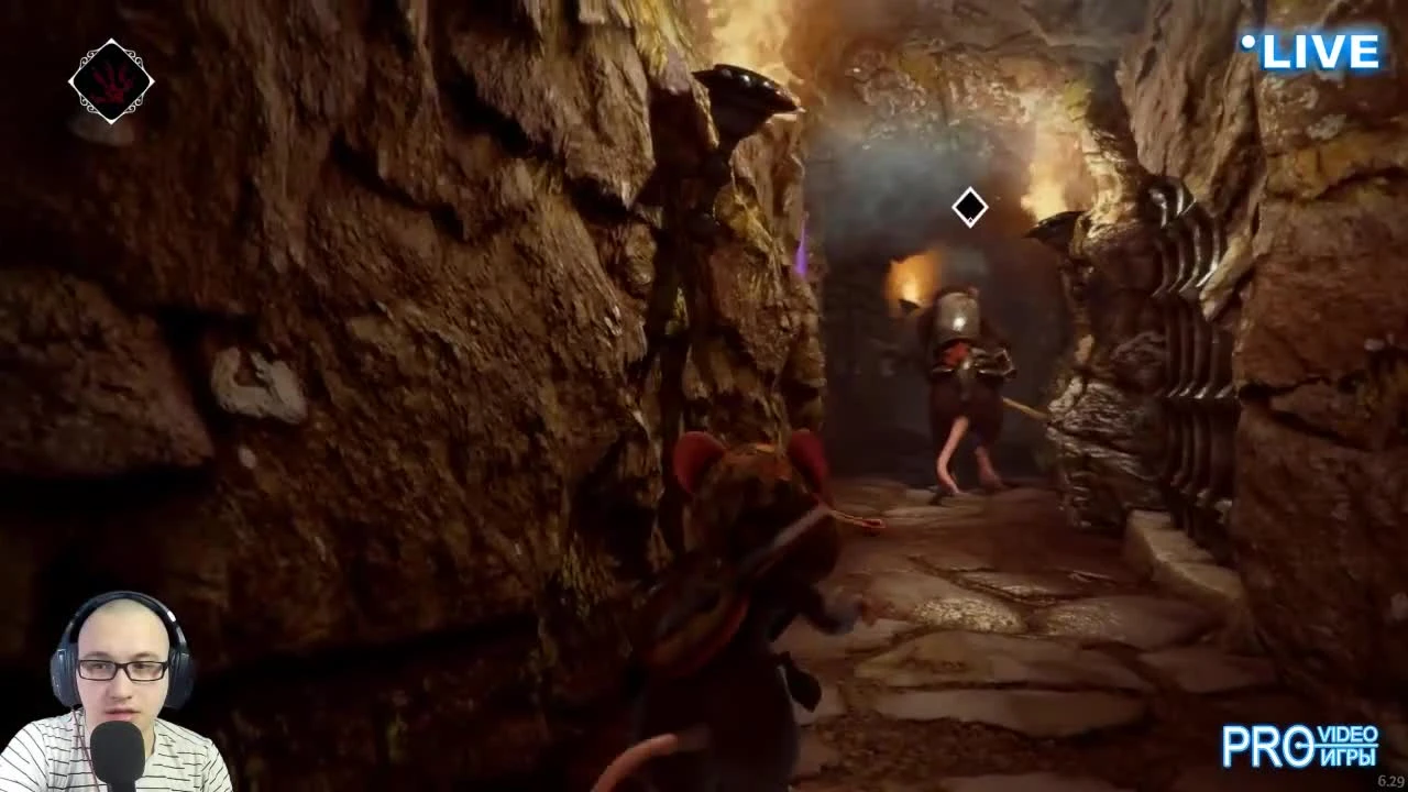 Прохождение Ghost of a Tale. Часть 1. Начинаем сказку про мышонка