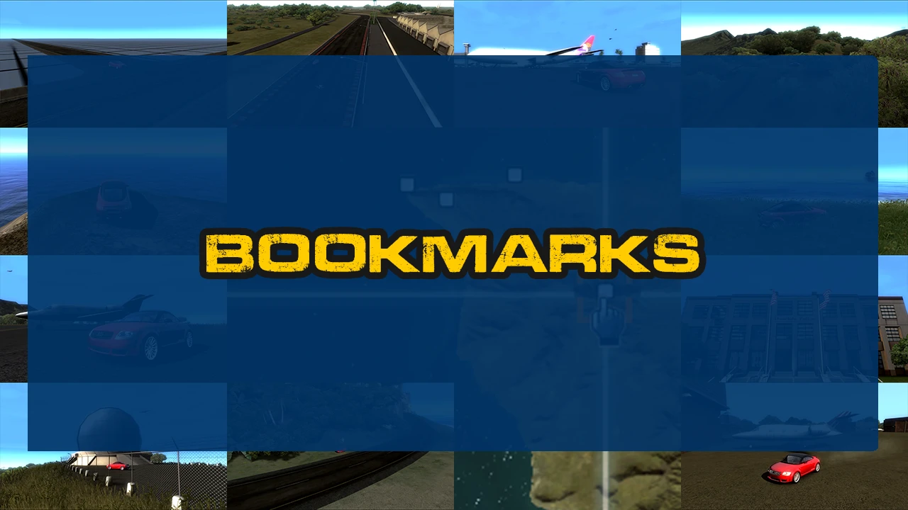 Test Drive Unlimited "Телепортация в труднодоступные места - Закладки"