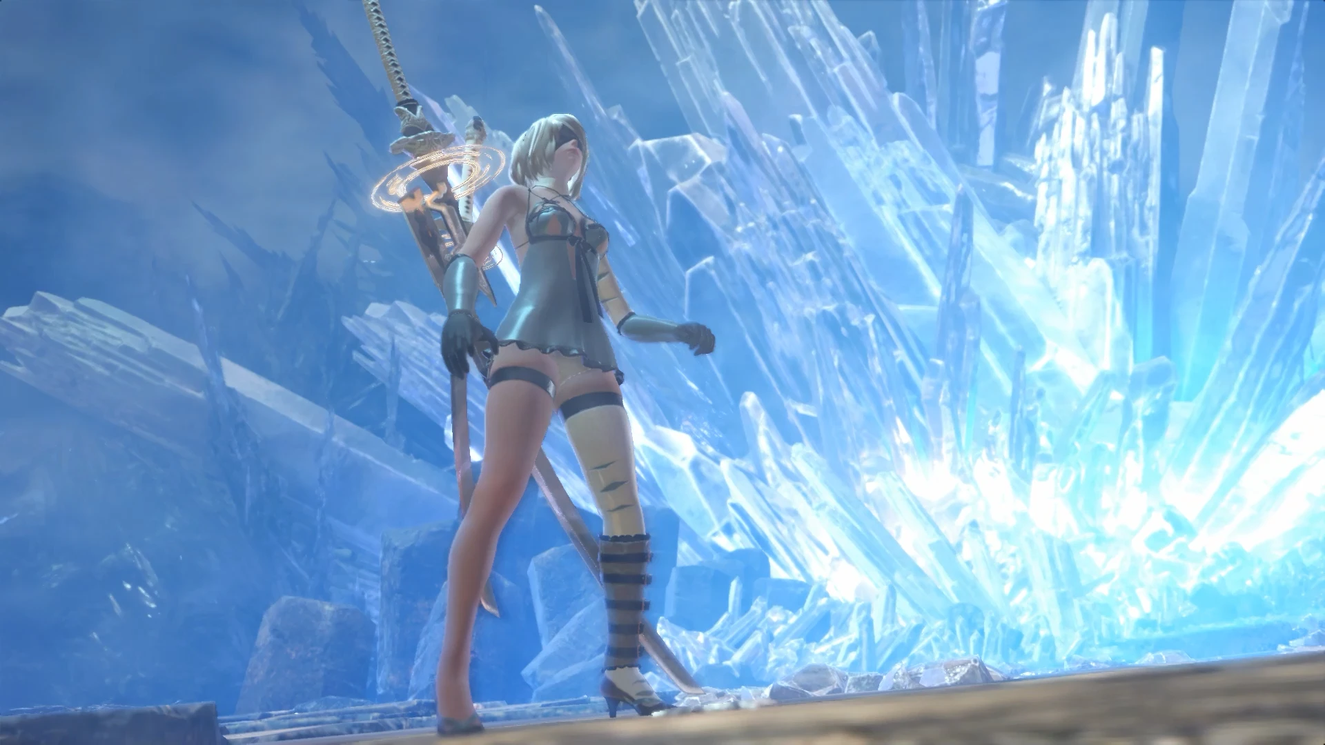 Monster Hunter: World "Сексуальная 2B"