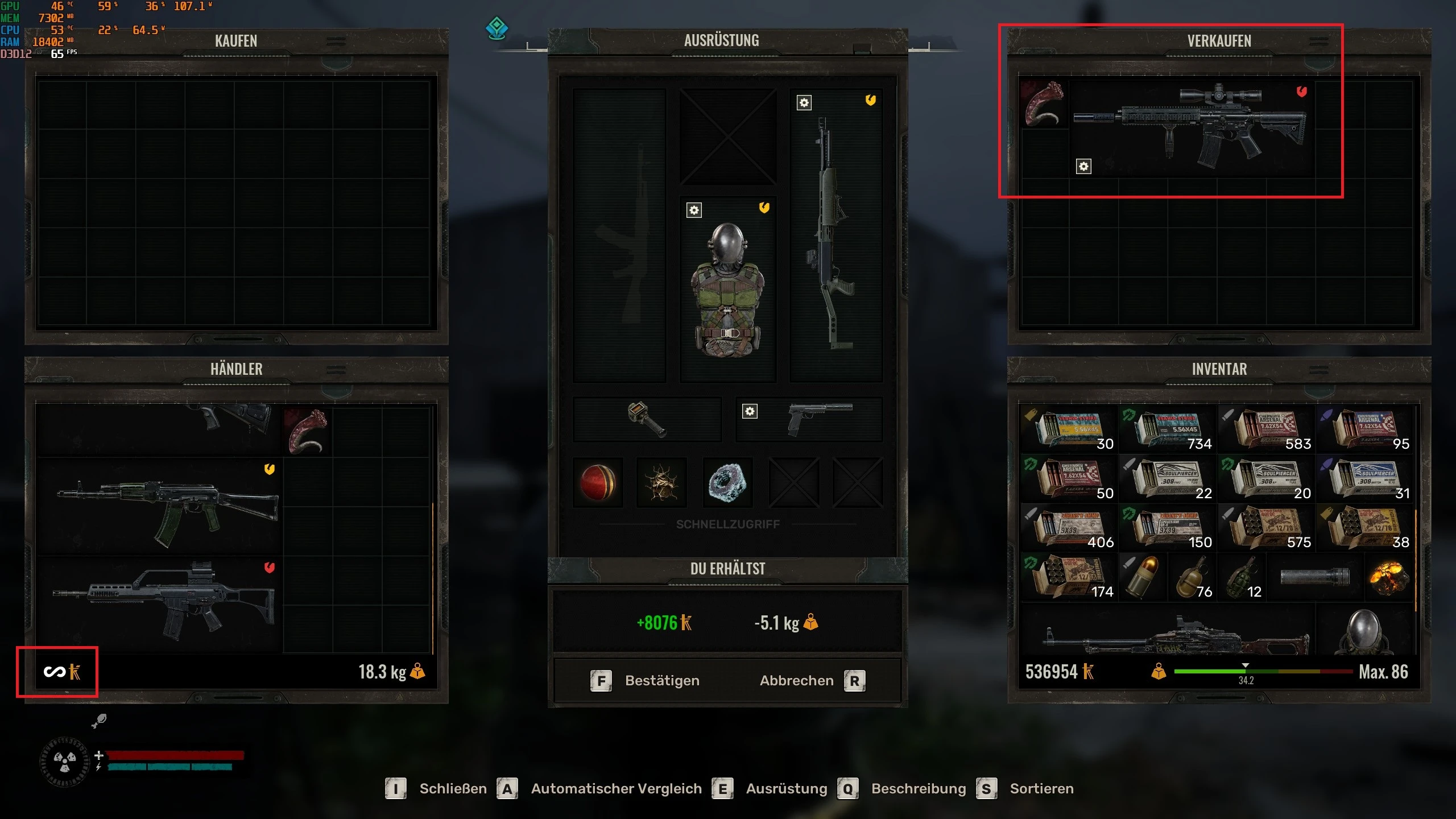 S.T.A.L.K.E.R. 2: Heart of Chornobyl "Гибкая торговля"