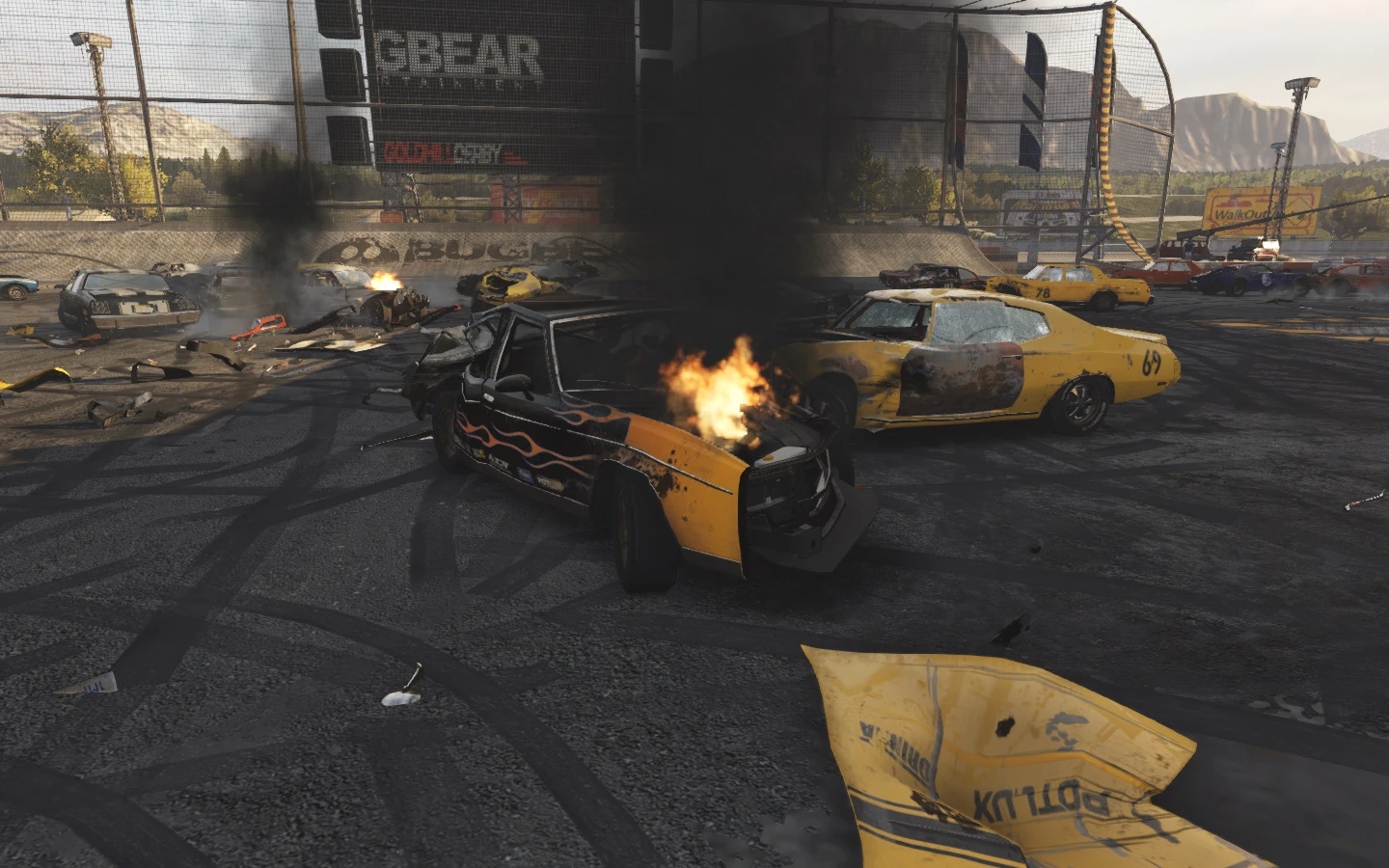 Wreckfest - Трассы - Derby - Stadium