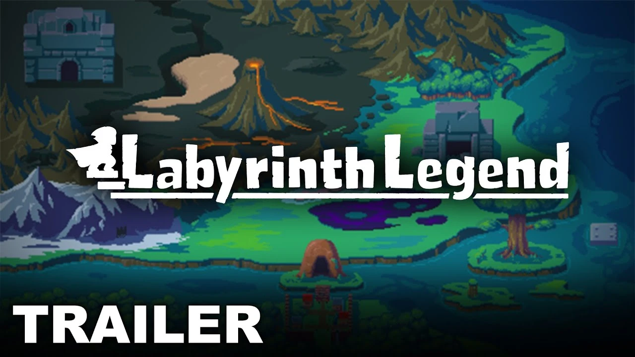 Новый геймплейный трейлер Labyrinth Legend для Nintendo Switch