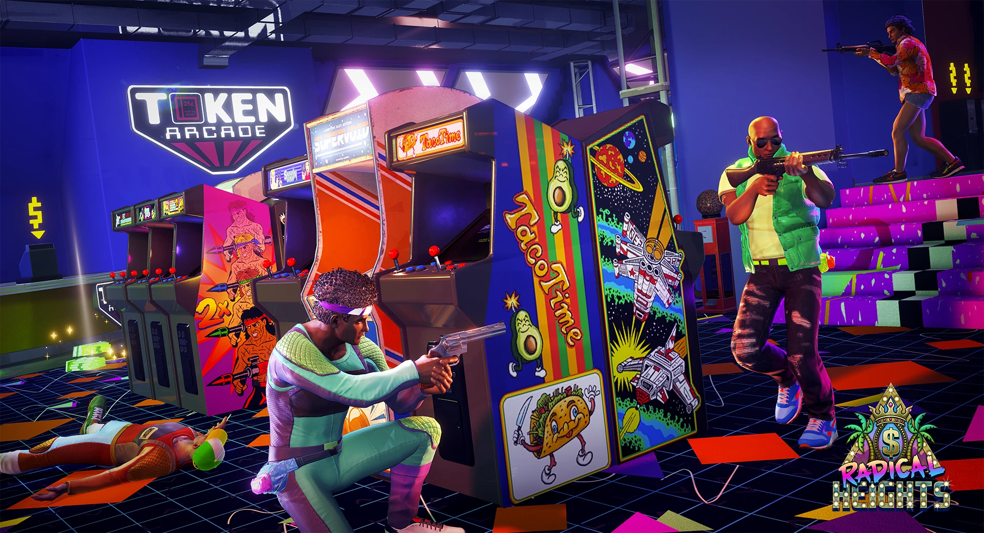 Игровые слоты в Radical Heights заполняют ботами