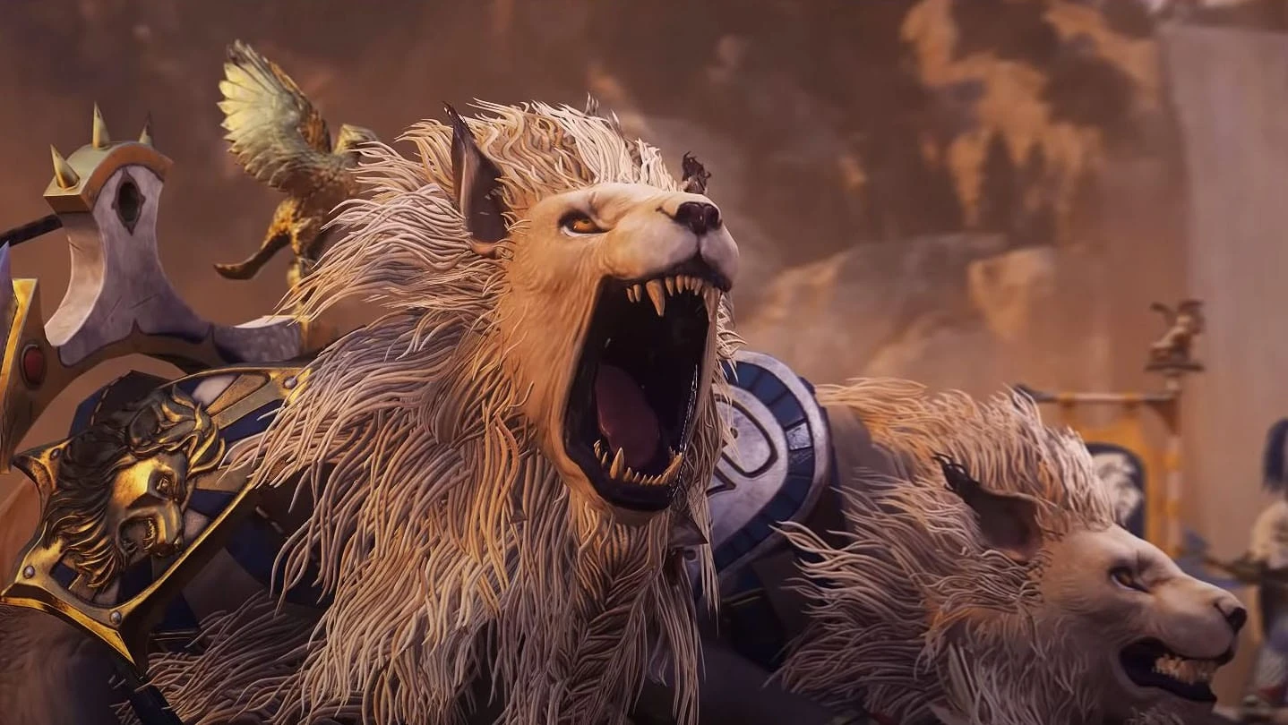Новый трейлер DLC The Warden & The Paunch для Total War: Warhammer II демонстрирует Колесницы Белого Льва