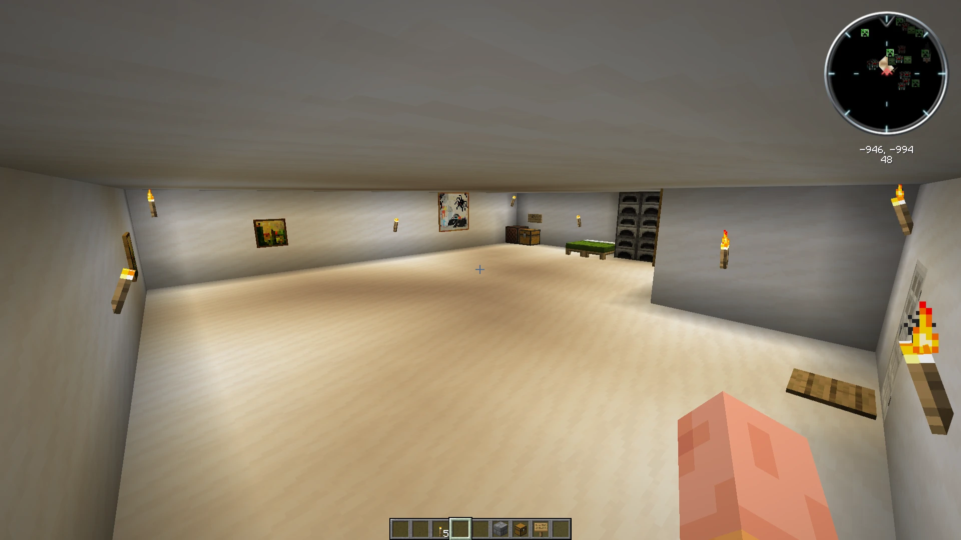 Minecraft "Сохранение - Сладкая жизнь под землёй"